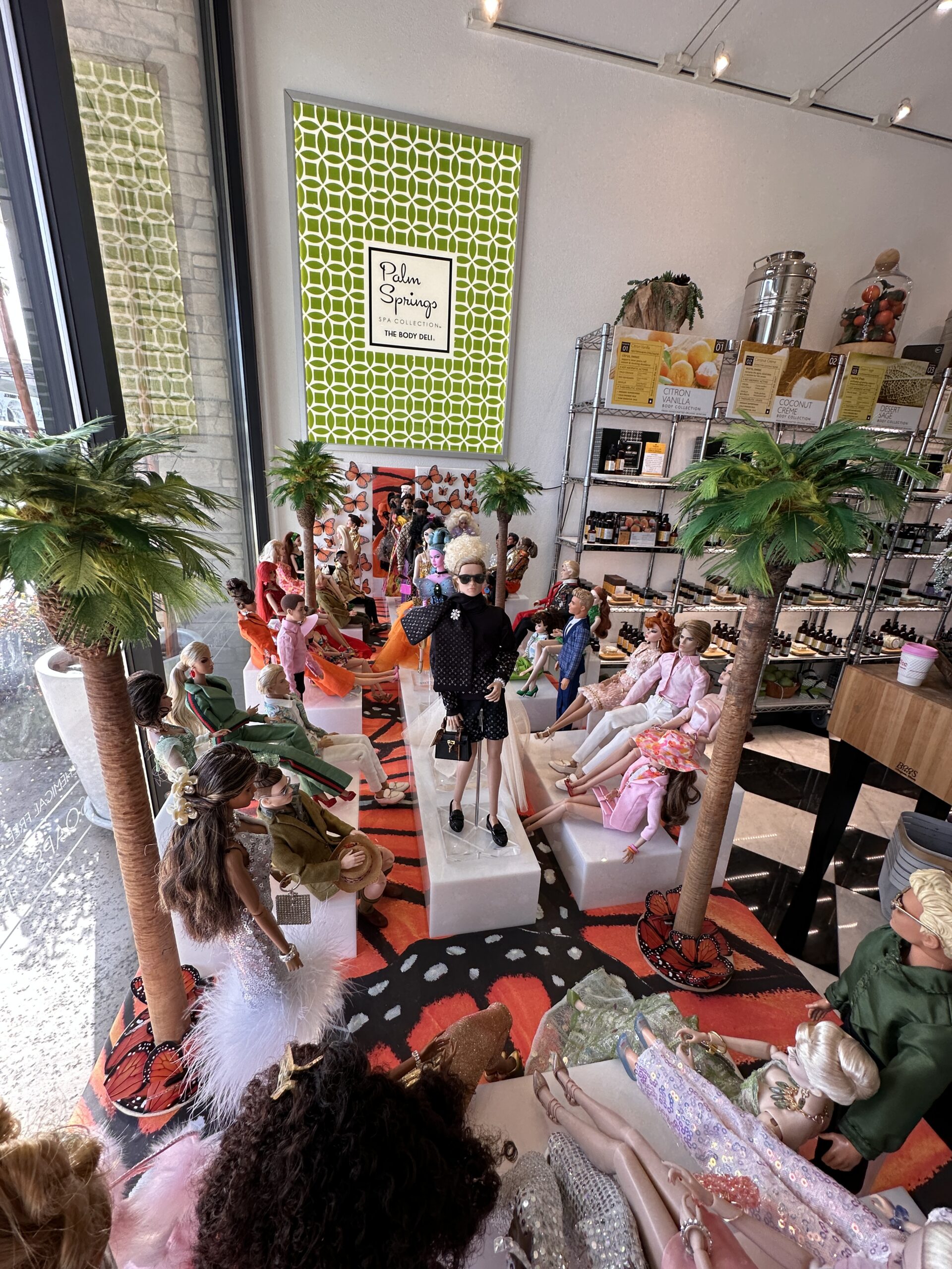 The Body Deli’s Barbie Display