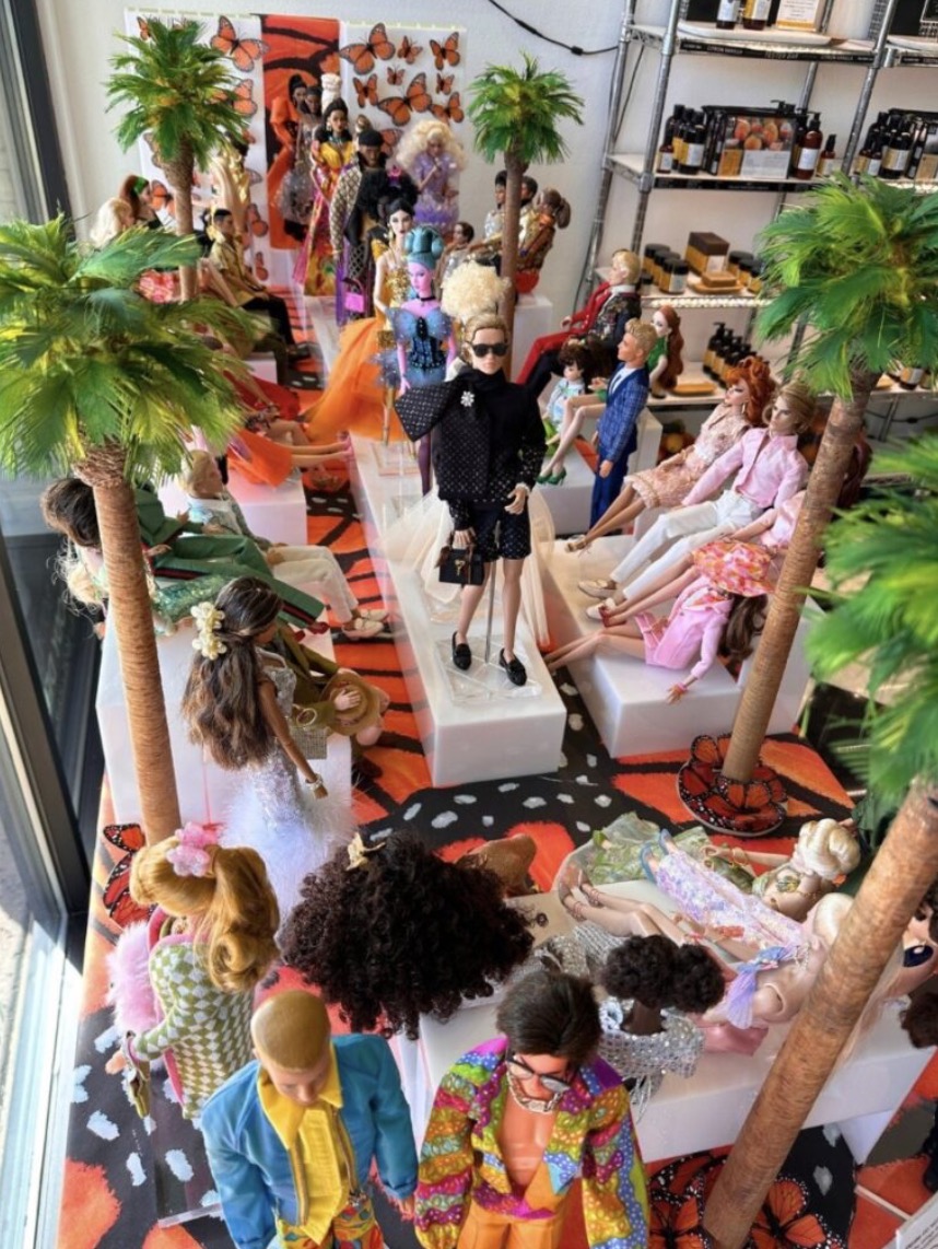 The Body Deli’s Barbie Display